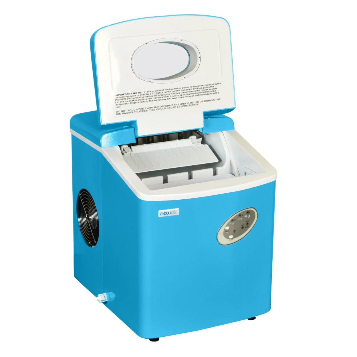 Newair Countertop Ice Maker, 28 lbs. of Ice a Day, 3 Ice Sizes, BPA-Free Parts