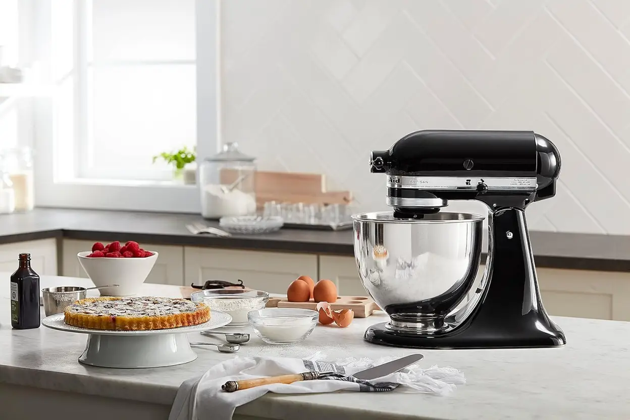 KitchenAid KSM150FEER Value Bundle Artisan 5 Quart Stand Mixer