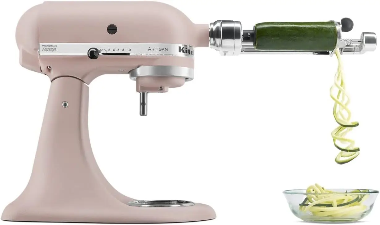 KitchenAid KSM150FEER Value Bundle Artisan 5 Quart Stand Mixer