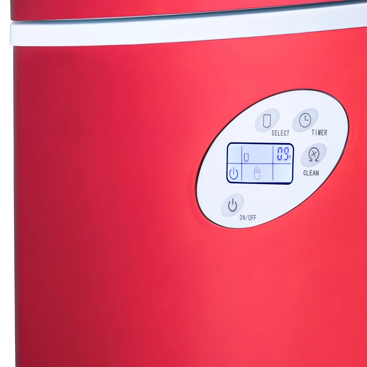 Newair Countertop Ice Maker, 50 lbs. of Ice a Day, 3 Ice Sizes and Easy to Clean BPA-Free Parts