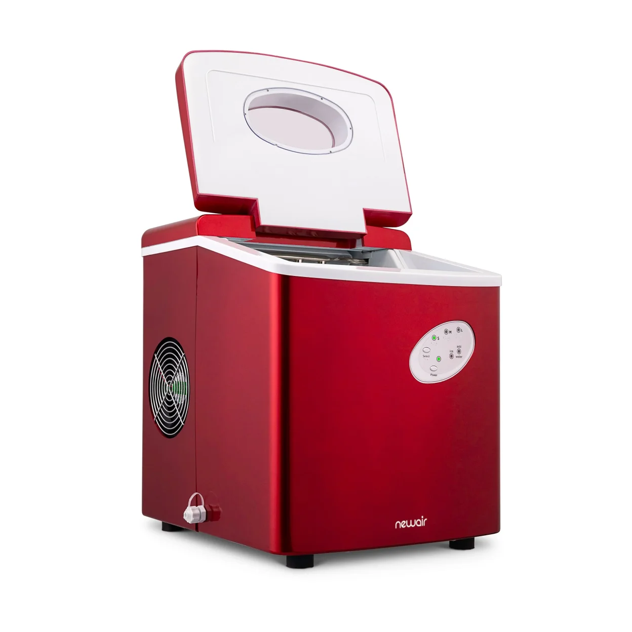 Newair Countertop Ice Maker, 28 lbs. of Ice a Day, 3 Ice Sizes, BPA-Free Parts