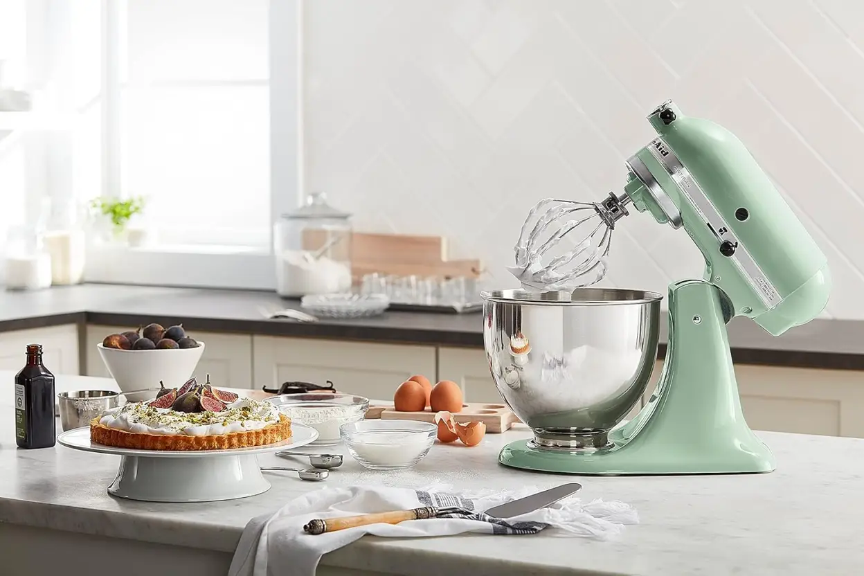 KitchenAid KSM150FEER Value Bundle Artisan 5 Quart Stand Mixer