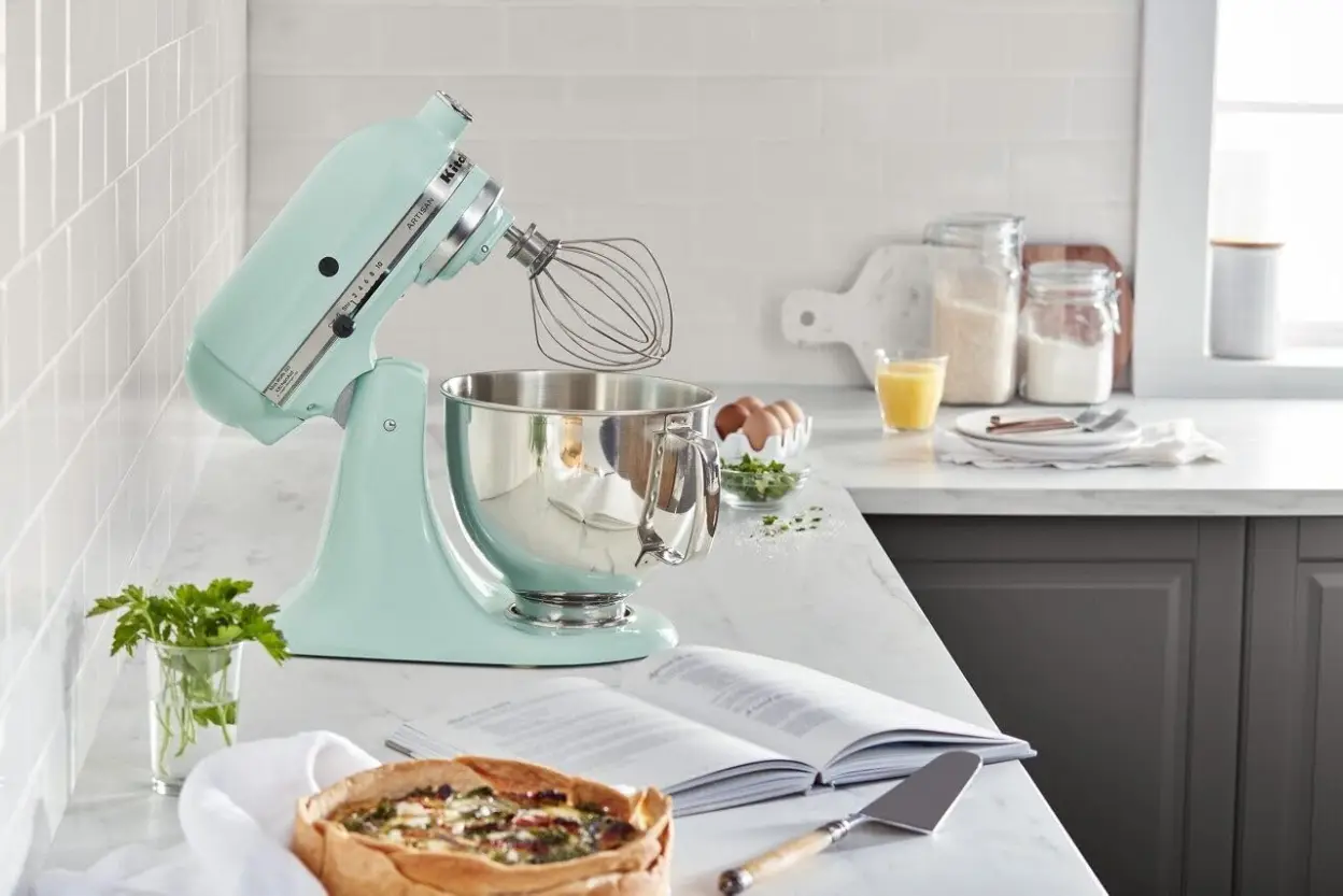 KitchenAid KSM150FEER Value Bundle Artisan 5 Quart Stand Mixer