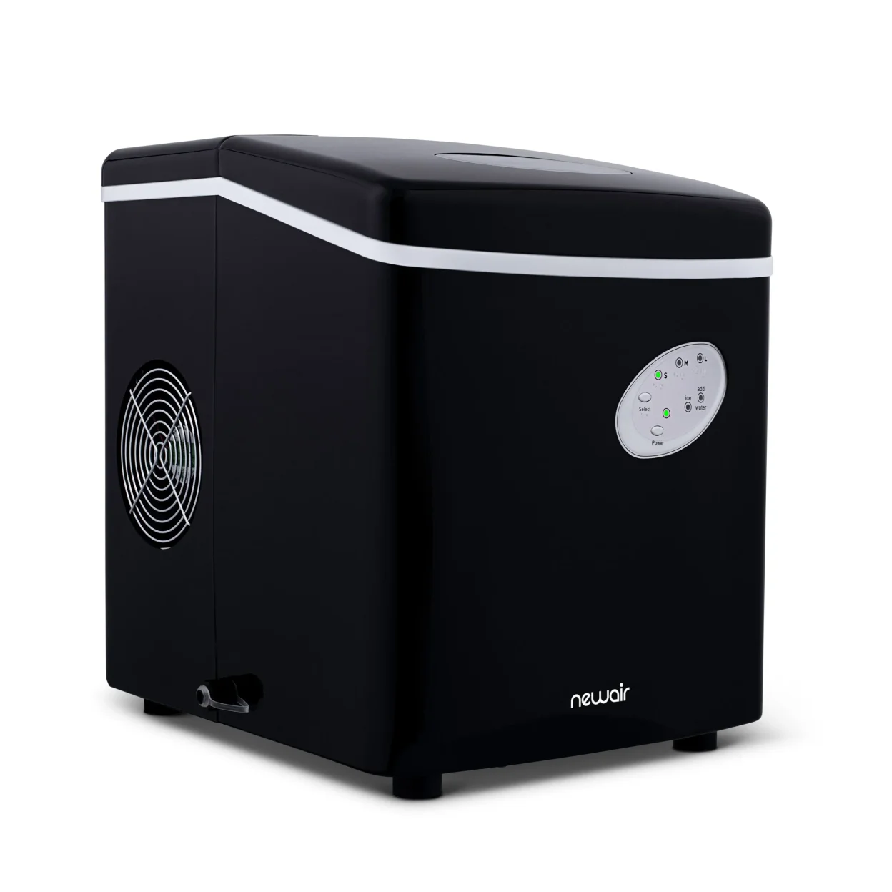 Newair Countertop Ice Maker, 28 lbs. of Ice a Day, 3 Ice Sizes, BPA-Free Parts