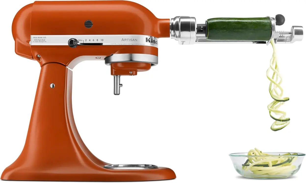 KitchenAid KSM150FEER Value Bundle Artisan 5 Quart Stand Mixer
