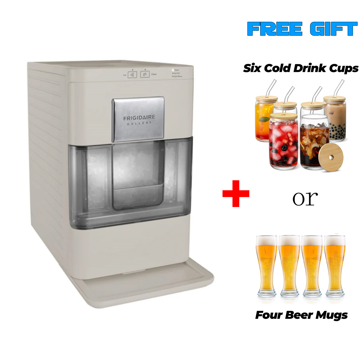 š„Clearance Saleš„FRIGIDAIRE Nugget Ice Maker, 44lbs per Day