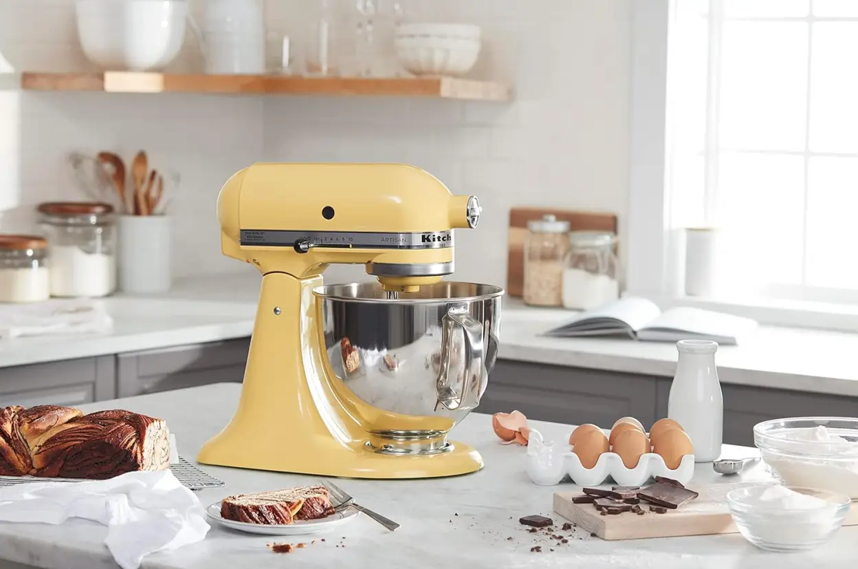 KitchenAid KSM150FEER Value Bundle Artisan 5 Quart Stand Mixer