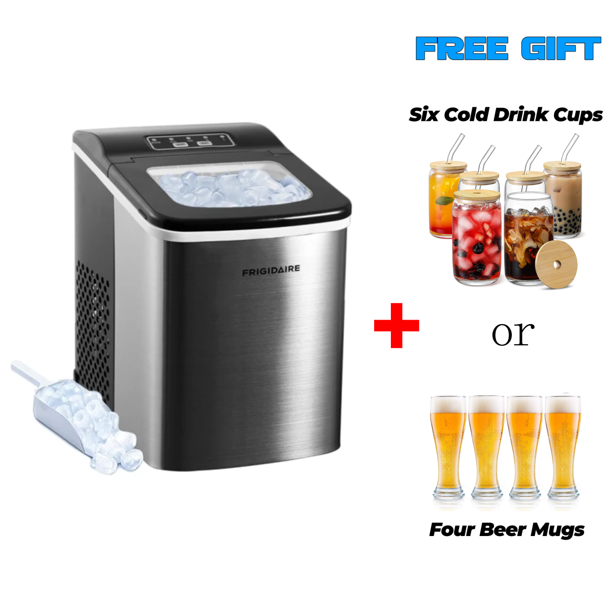 š„Clearance Saleš„FRIGIDAIRE Nugget Ice Maker, 44lbs per Day
