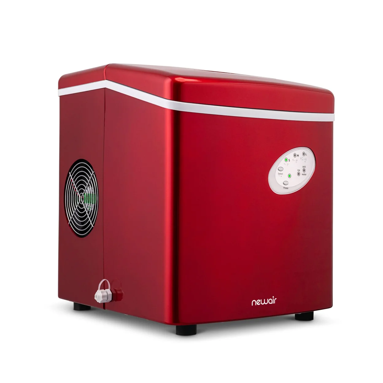 Newair Countertop Ice Maker, 28 lbs. of Ice a Day, 3 Ice Sizes, BPA-Free Parts