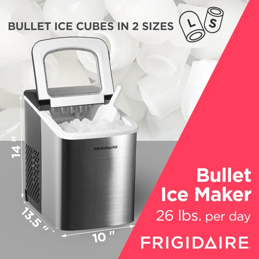 š„Clearance Saleš„FRIGIDAIRE Nugget Ice Maker, 44lbs per Day